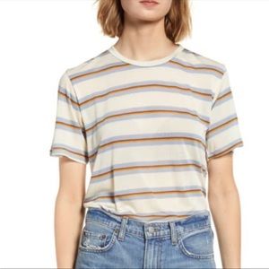 Reformation striped T shirt